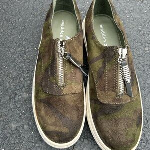 Madden Girl Camouflage Slip-On Sneakers